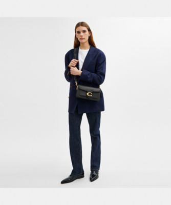 ⭐︎マミィ⭐︎ コーチ　タビー　ブラックレザーショルダーバッグ タビー ショルダー バッグ 26 | COACH/コーチ | 三越伊勢丹